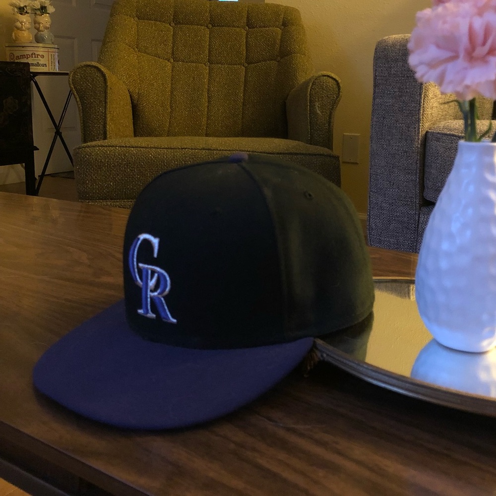 7 5/8 Fitted Colorado Rockies New Era Cap